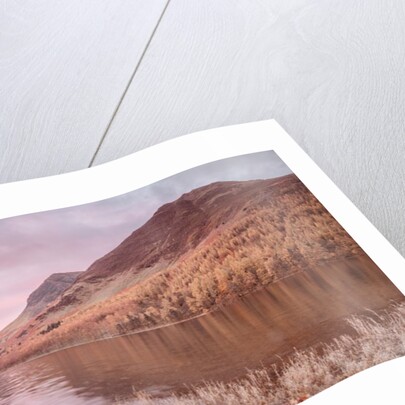 Lake surrounded by mountains by Assaf Frank